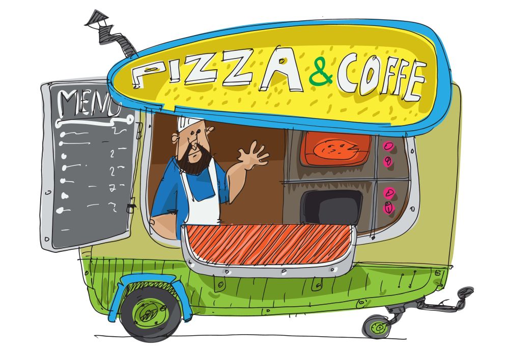 Hvordan bygger man en mobil pizzaovn?