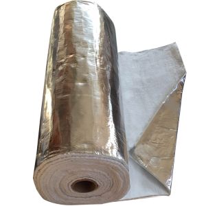 Aluminiumsbelagt isolering - røgrørsisolering 12 mm x 1 m - pr. meter