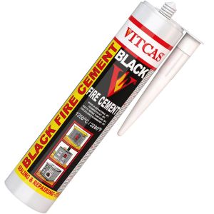 BFC - sort ildfast fugemasse 1250 °C