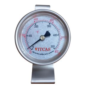 Fritstående ovntermometer 0 °C-500 °C