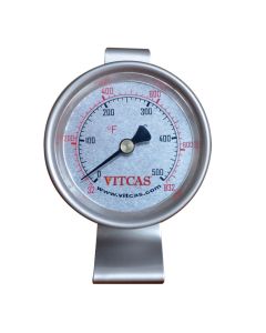 Fritstående ovntermometer 0 °C-500 °C